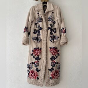 Johnny Was Swergi Sherpa Coat